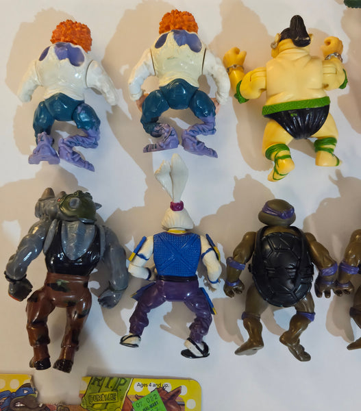 Teenage Mutant Ninja Turtles TMNT Vintage Soft Head Lot