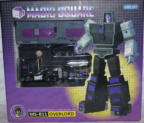 Overlord Magic Square Motormaster Transformer