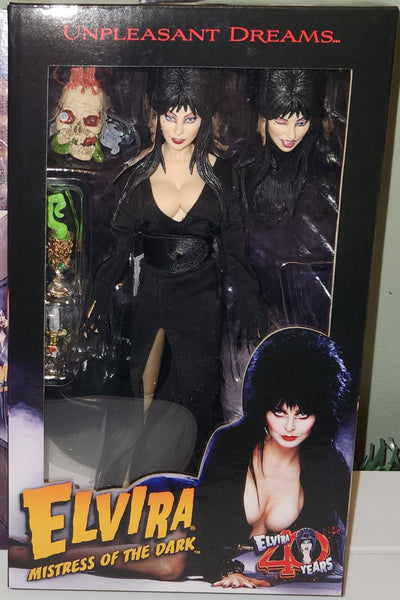 Elvira Mistress Of The Dark 8 Inch Clothed Figure