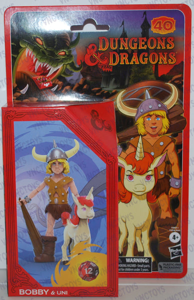 Dungeons And Dragons D&D Bobby & Uni Figure Set
