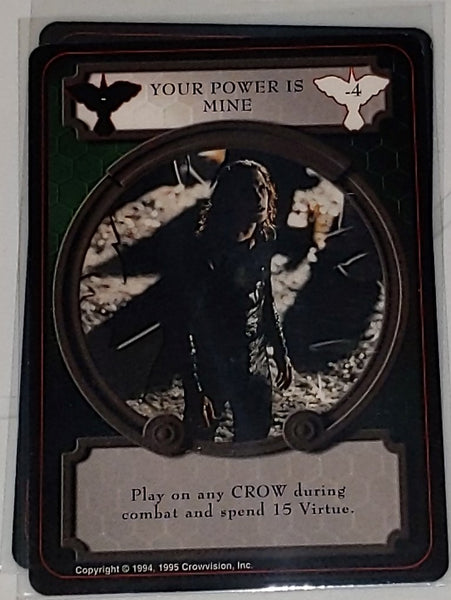 The Crow Vintage Card Game Single Cards