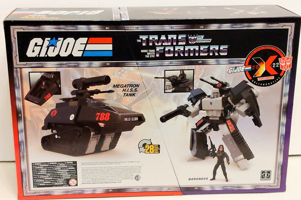 Transformers G.I. Joe Megatron H.I.S.S. Tank Baroness