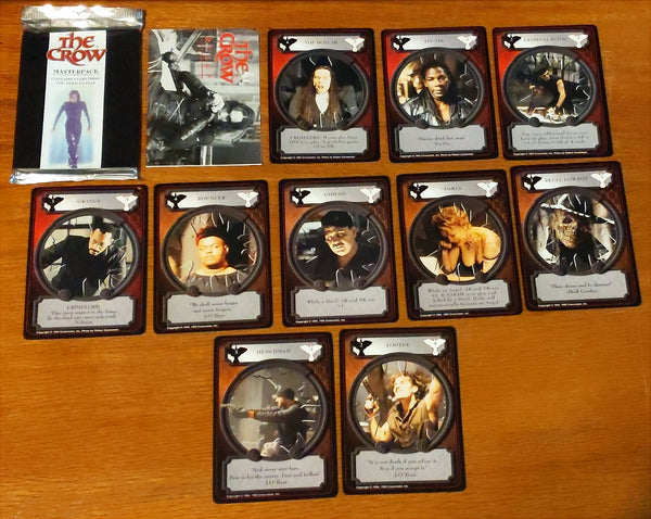 The Crow Vintage Card Game 10 Cards
