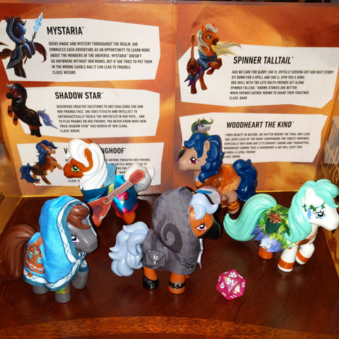 Dungeons And Dragons D&D My Little Pony Crossover Set