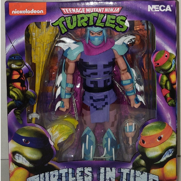 Shredder Ninja Turtles In Time 8bit Neca Figure