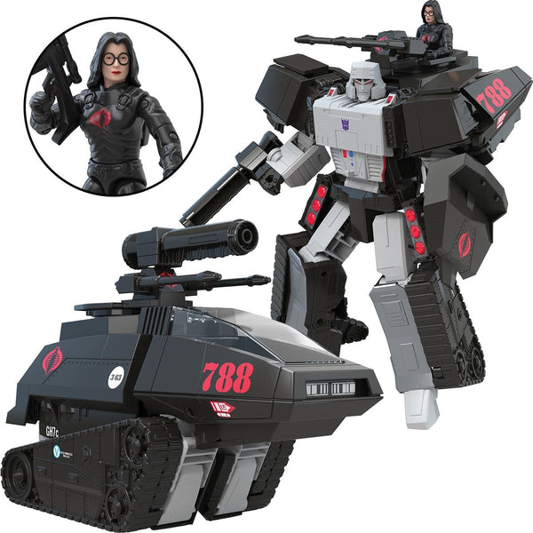 Transformers G.I. Joe Megatron H.I.S.S. Tank Baroness